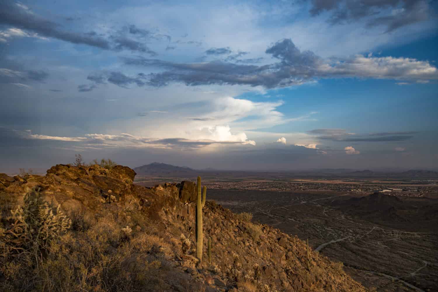 Vista di Buckeye, AZ da Skyline Park