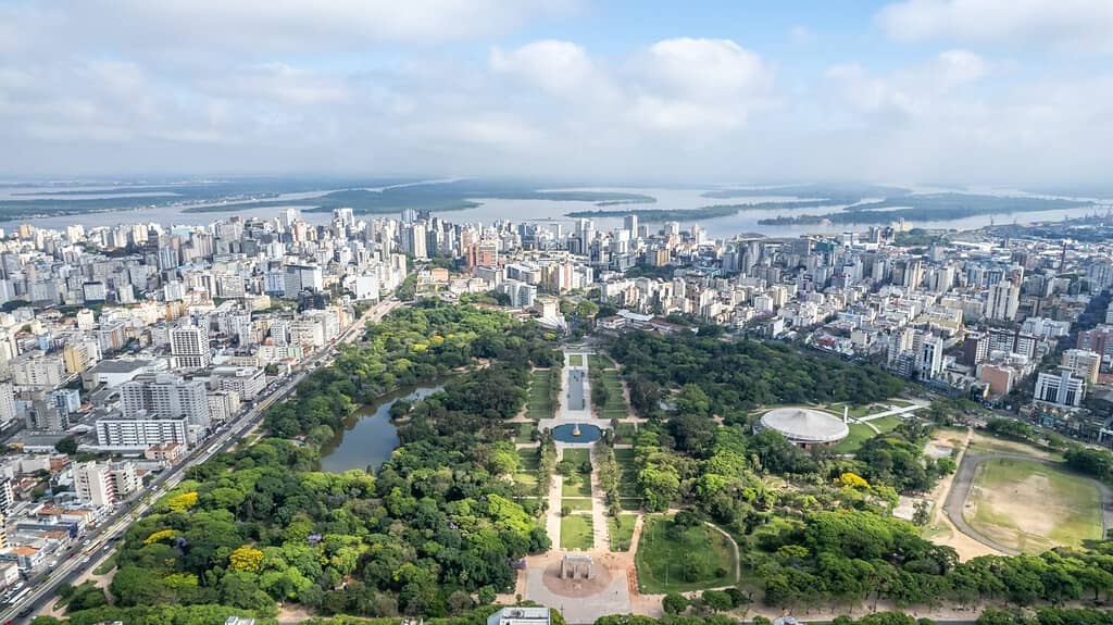 Città di Porto Alegre dello stato di Rio Grande do Sul, Brasile America del Sud
