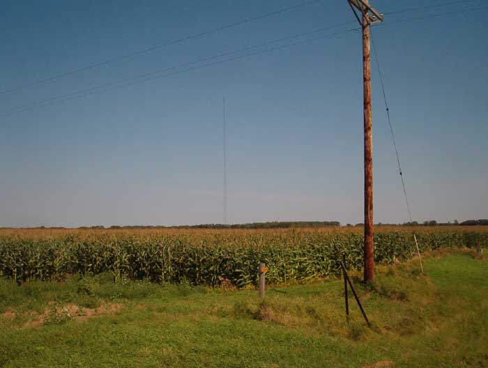 L'antenna KRDK-TV a un miglio di distanza.