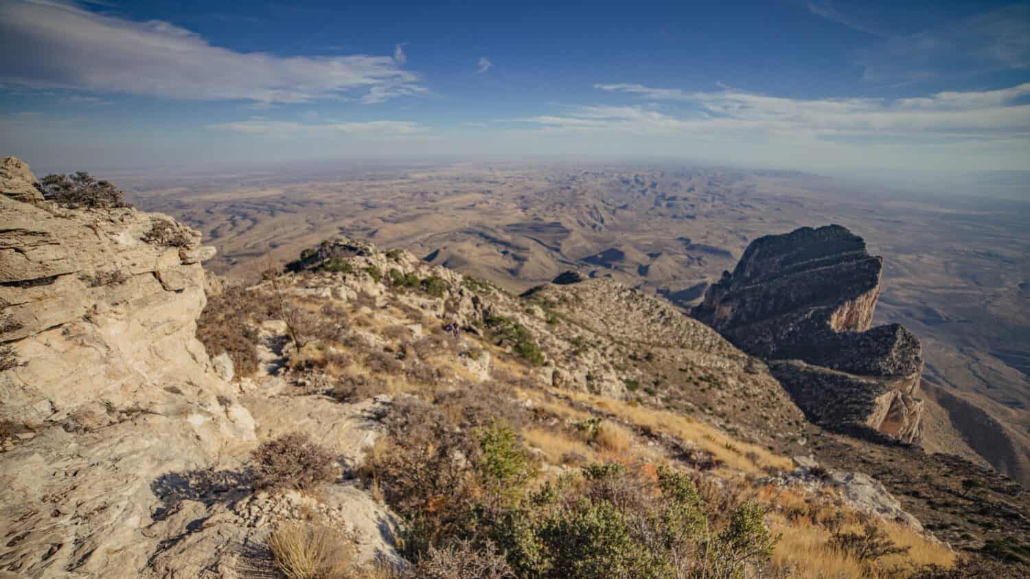 Vista dall'alto Guadalupe Peak | Parco nazionale delle Montagne Guadalupe, Texas, Stati Uniti d'America