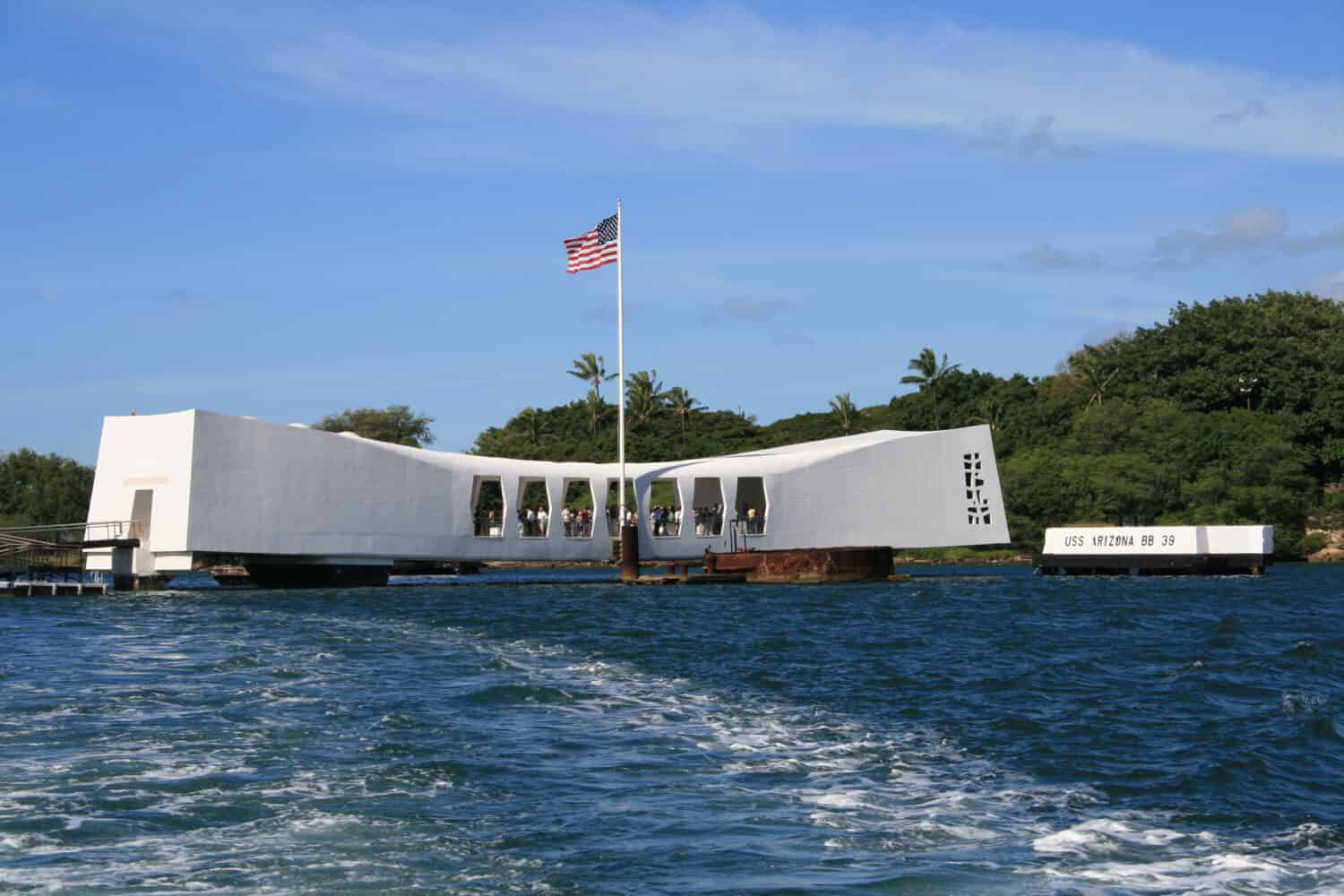 MEMORIALE DI PEARL HARBOR A OAHU HAWAII
