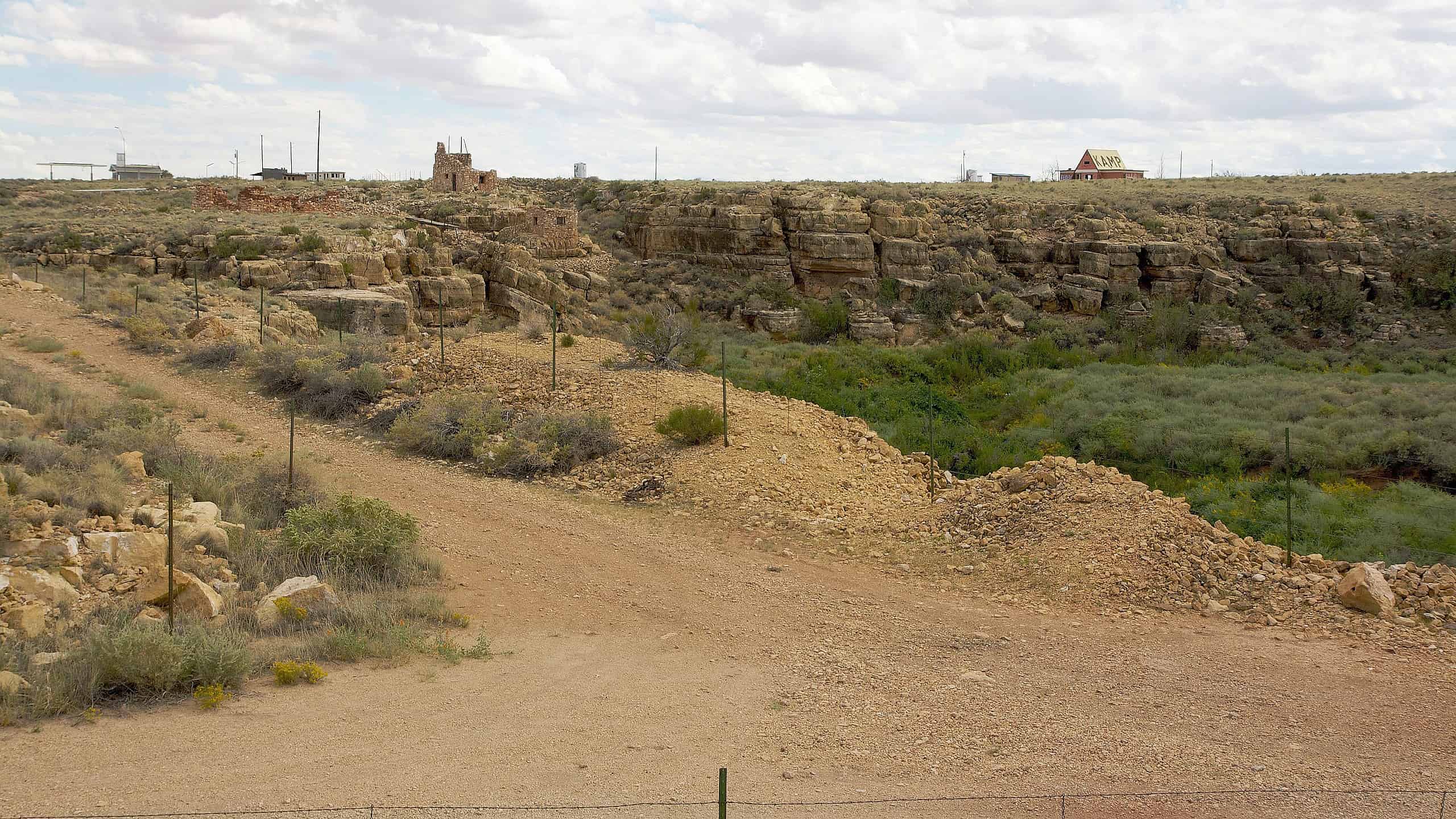 Città di due pistole, paesaggio dell'Arizona