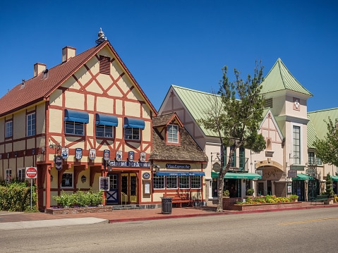 Città danese di Solvang in California