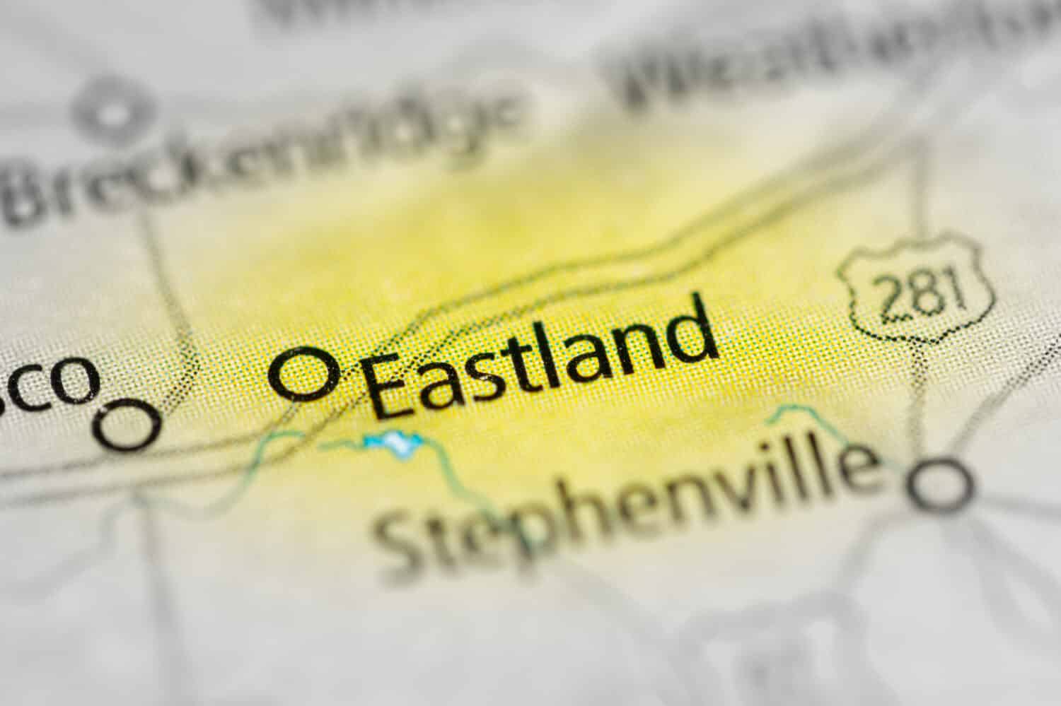Eastland. Texas. Stati Uniti d'America