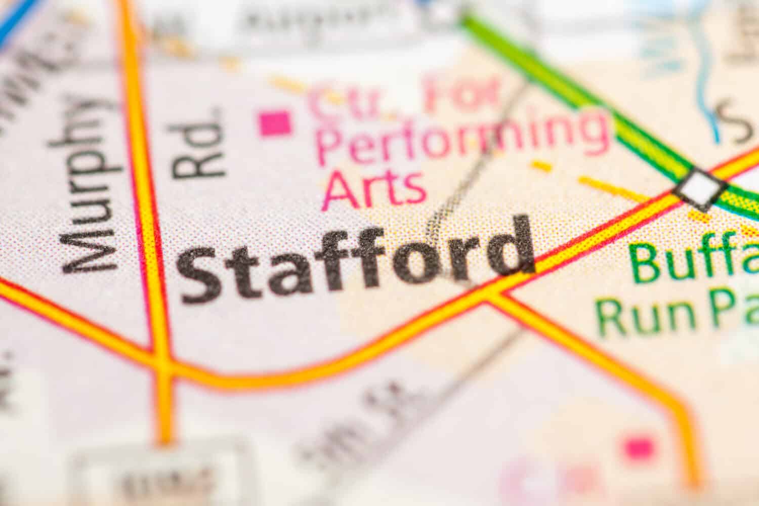 Stafford. Texas. Stati Uniti d'America