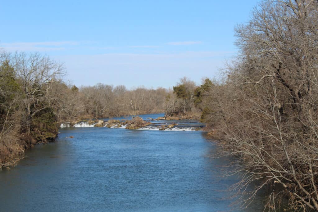 Fiume Blu, Oklahoma