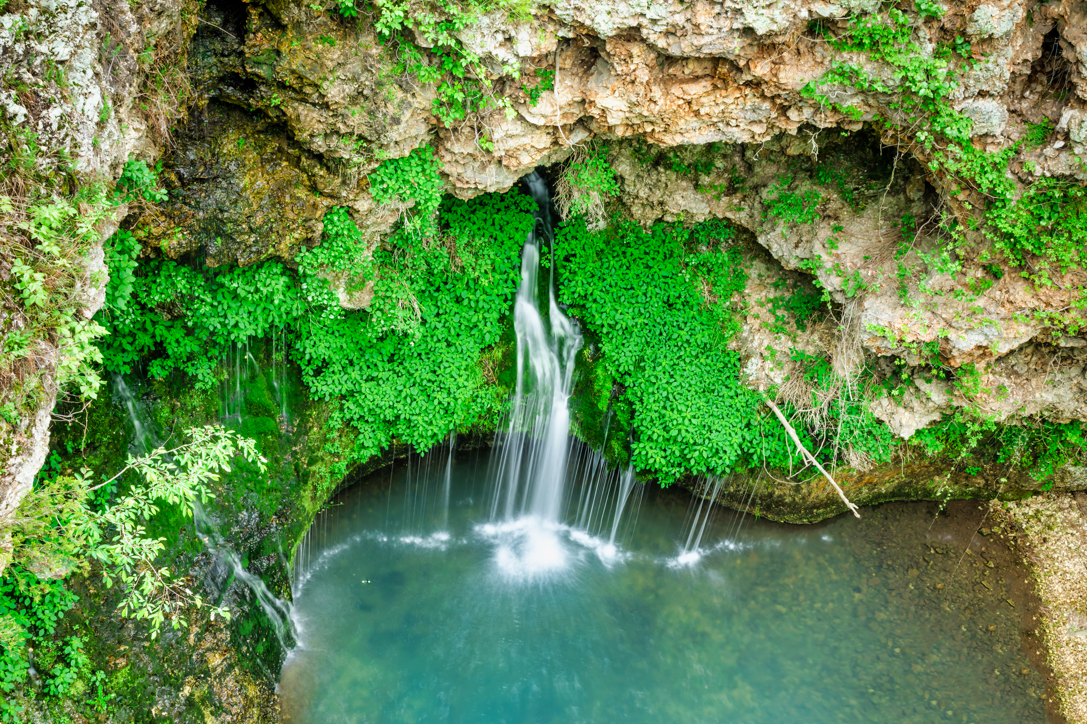 Parco statale delle cascate naturali, Oklahoma