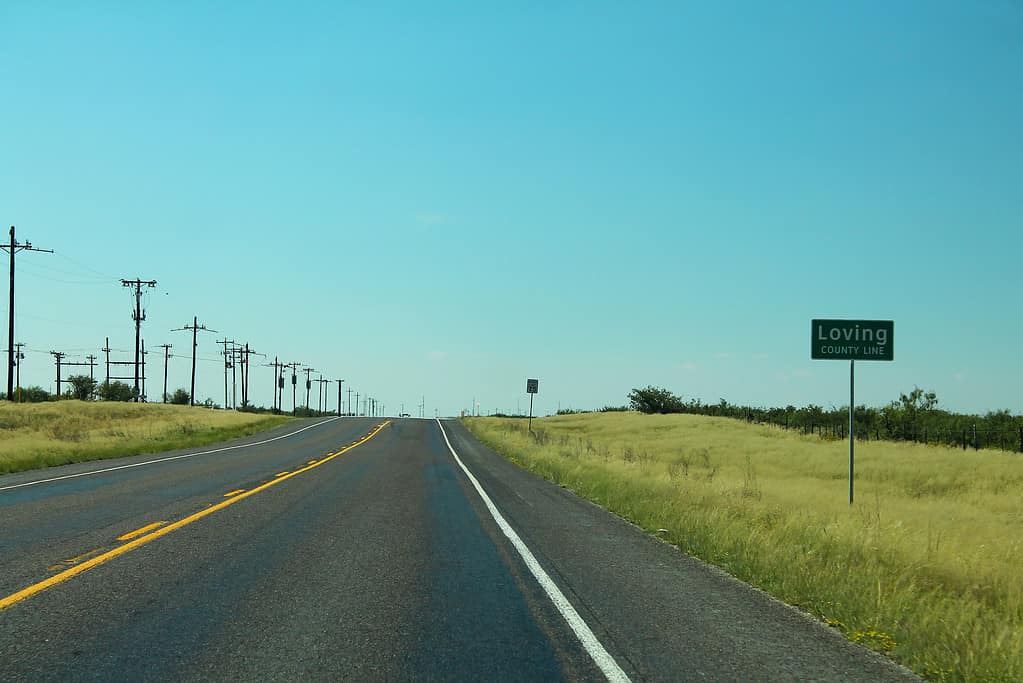 Amare la contea del Texas