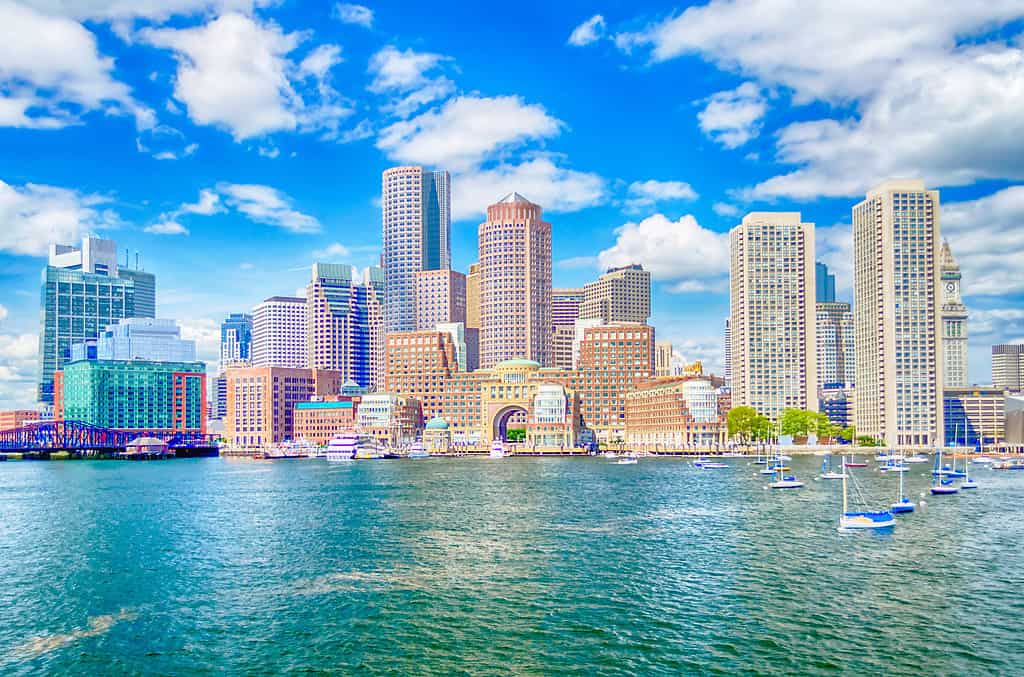 Skyline di Boston