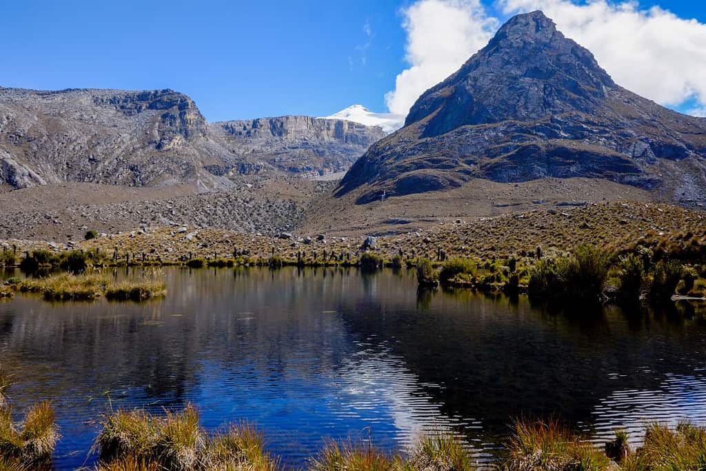 Laguna Pintada e Campanilla Negro nel Parco Nazionale El Cocuy, Colombia