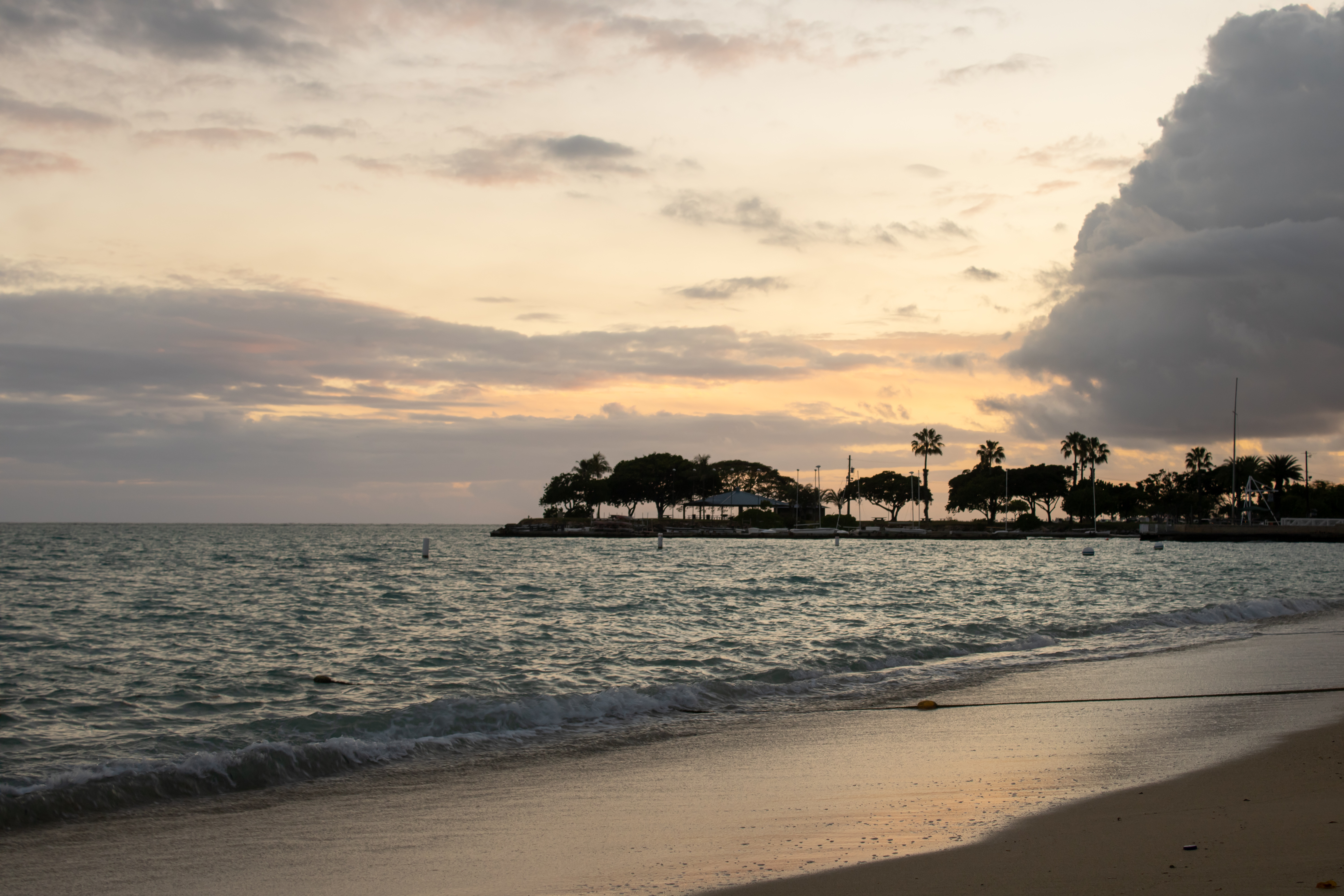 Crepuscolo su Hickam