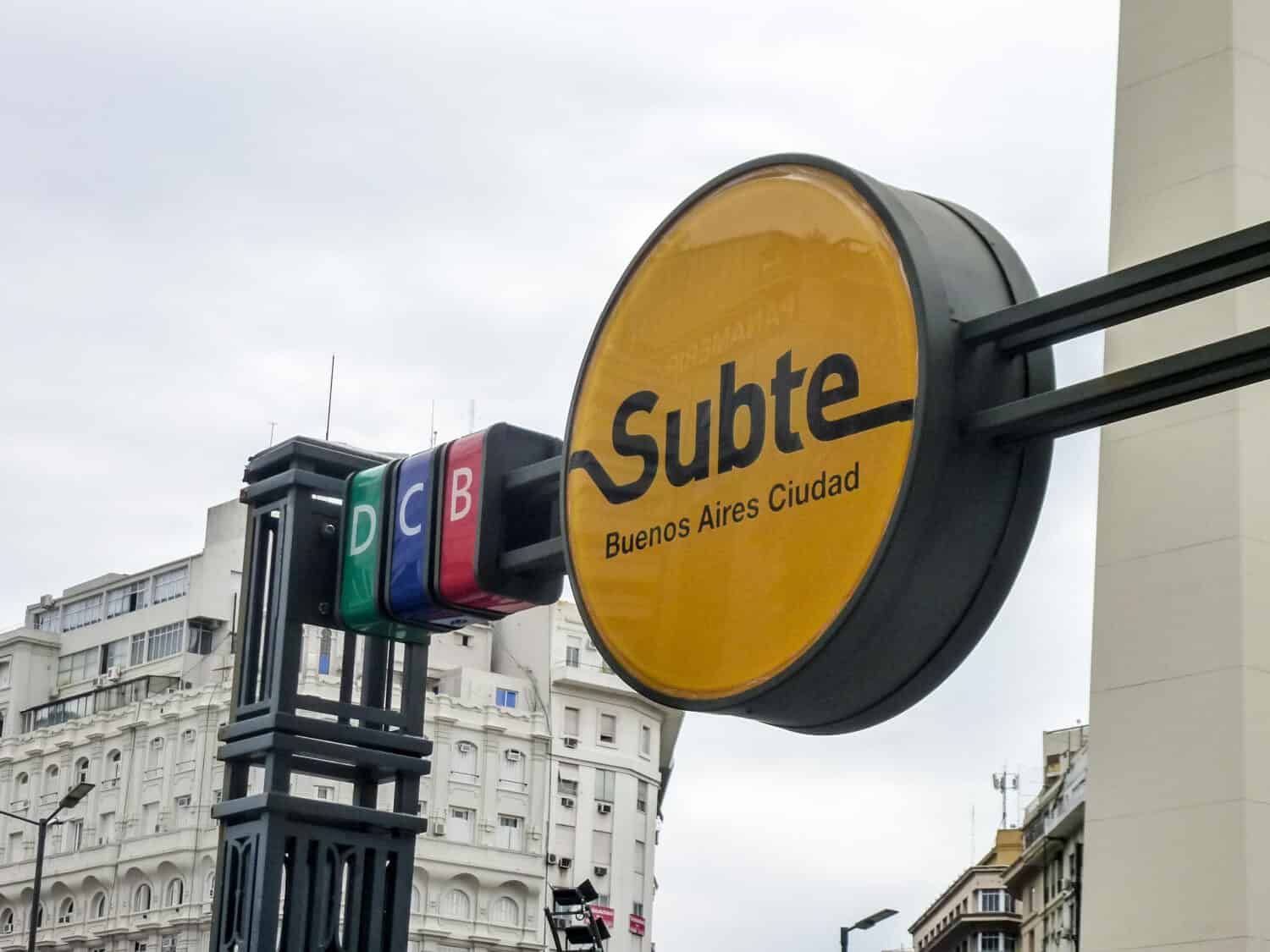 Ingresso sotterraneo, Buenos Aires