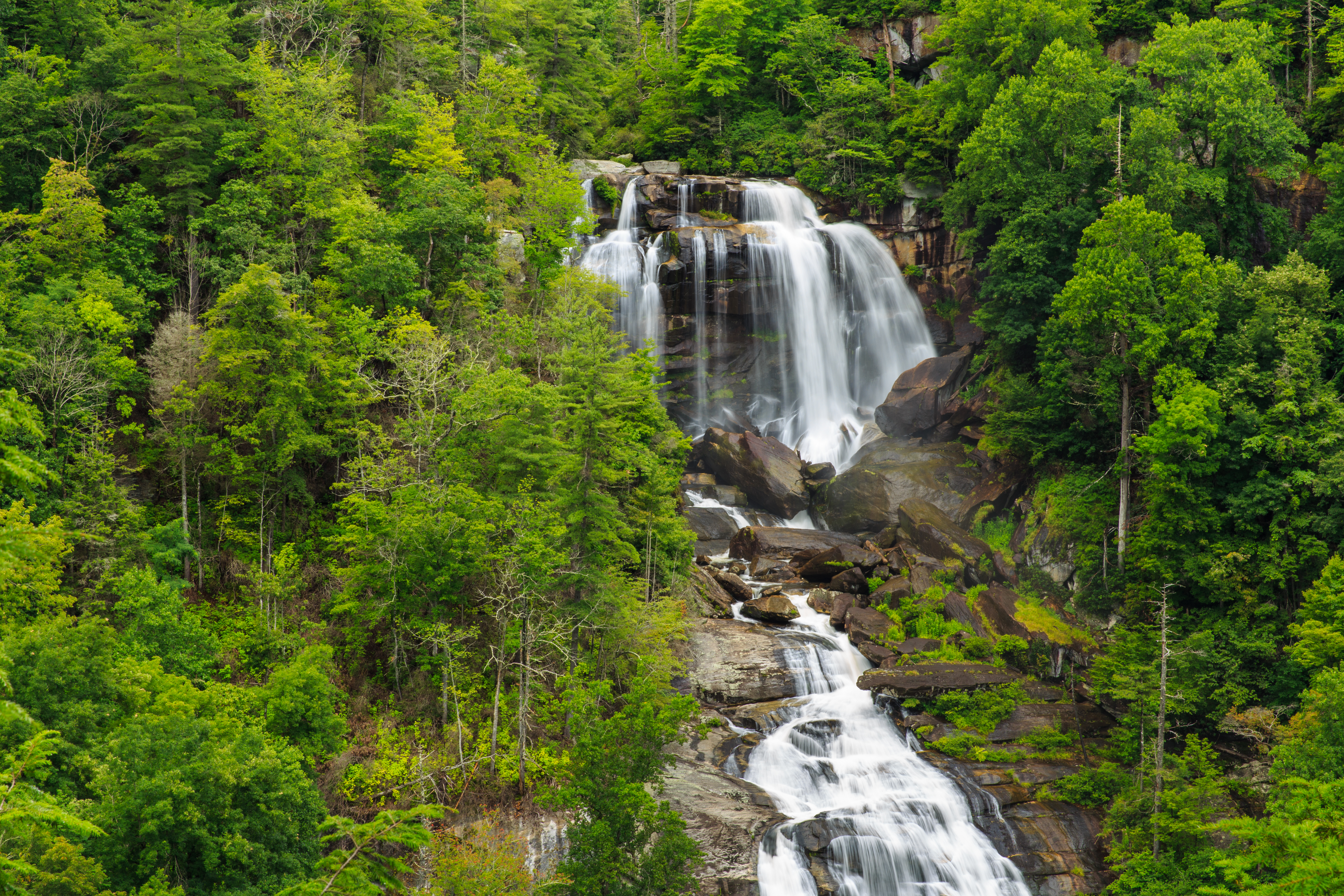 Cascate di Whitewater, Carolina del Nord.