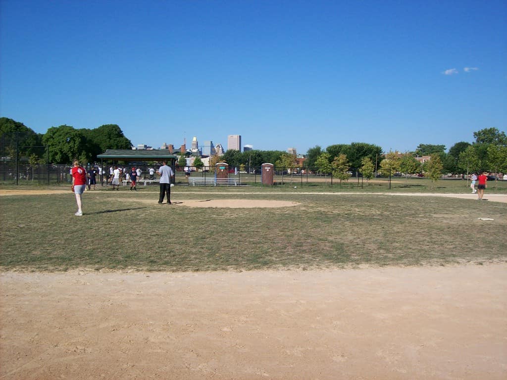 Carroll Park a Baltimora, nel Maryland