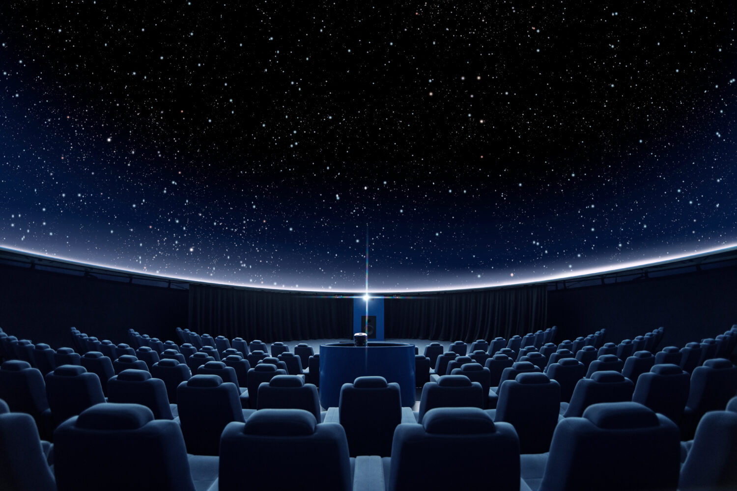 Una proiezione stellare mozzafiato al planetario