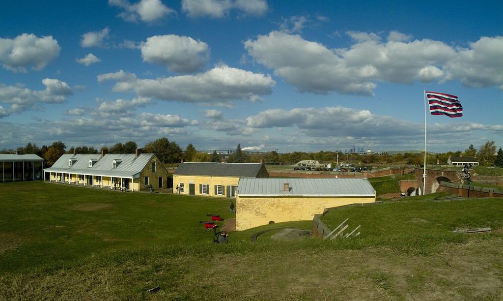 Edificio Landmark Fort Mifflin, Filadelfia, Pennsylvania