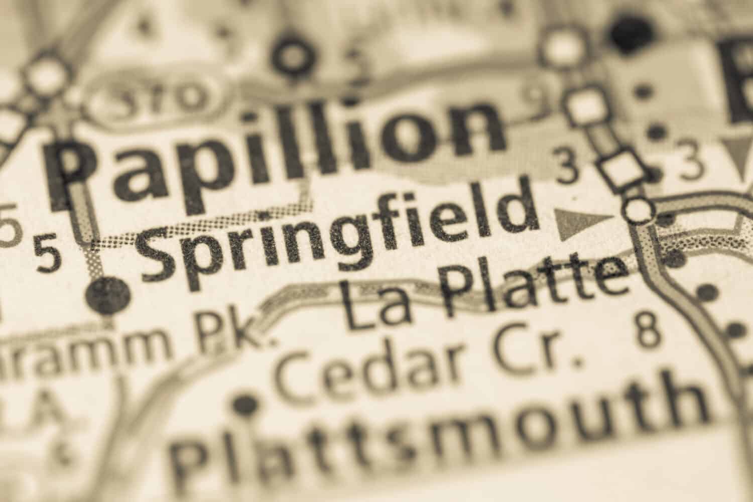 Springfield. Nebraska. Stati Uniti d'America