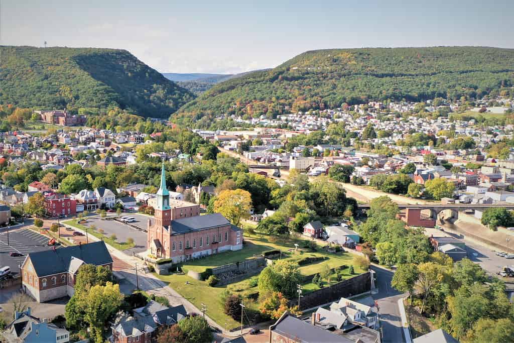 Cumberland Maryland, Chiesa, Città, paese