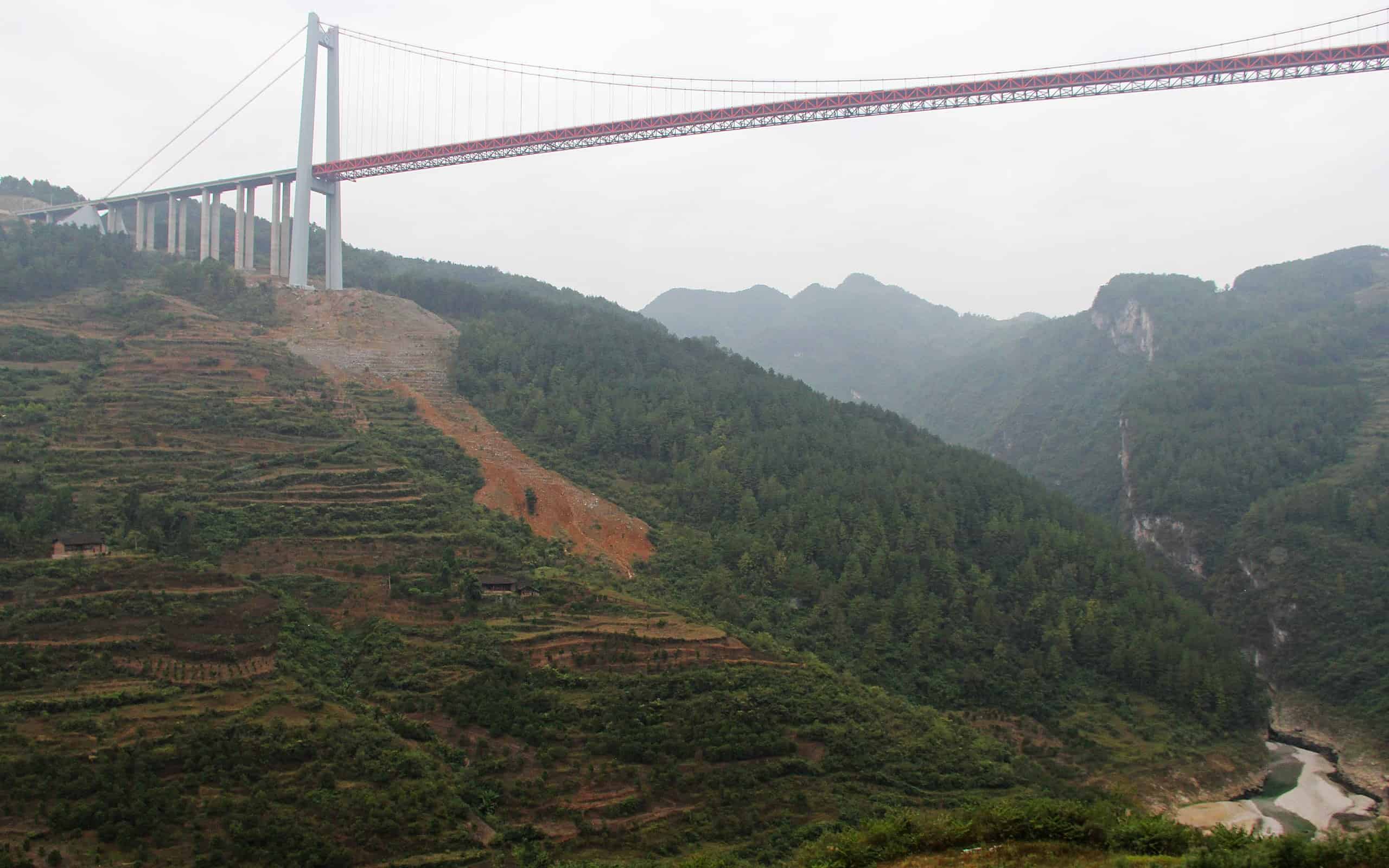 Ponte sul fiume Qingshui