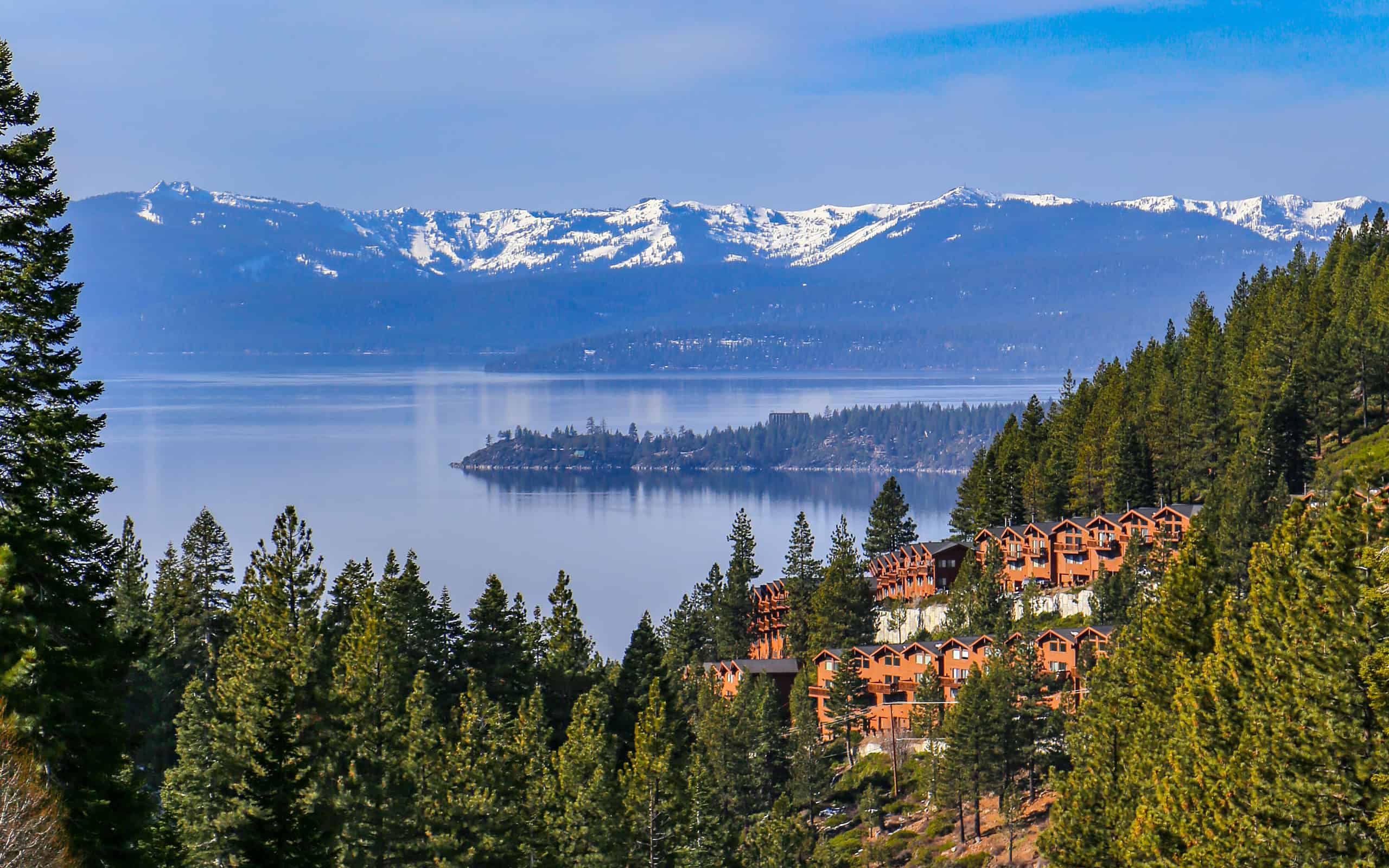Incline Village, Nevada, sopra il Lago Tahoe
