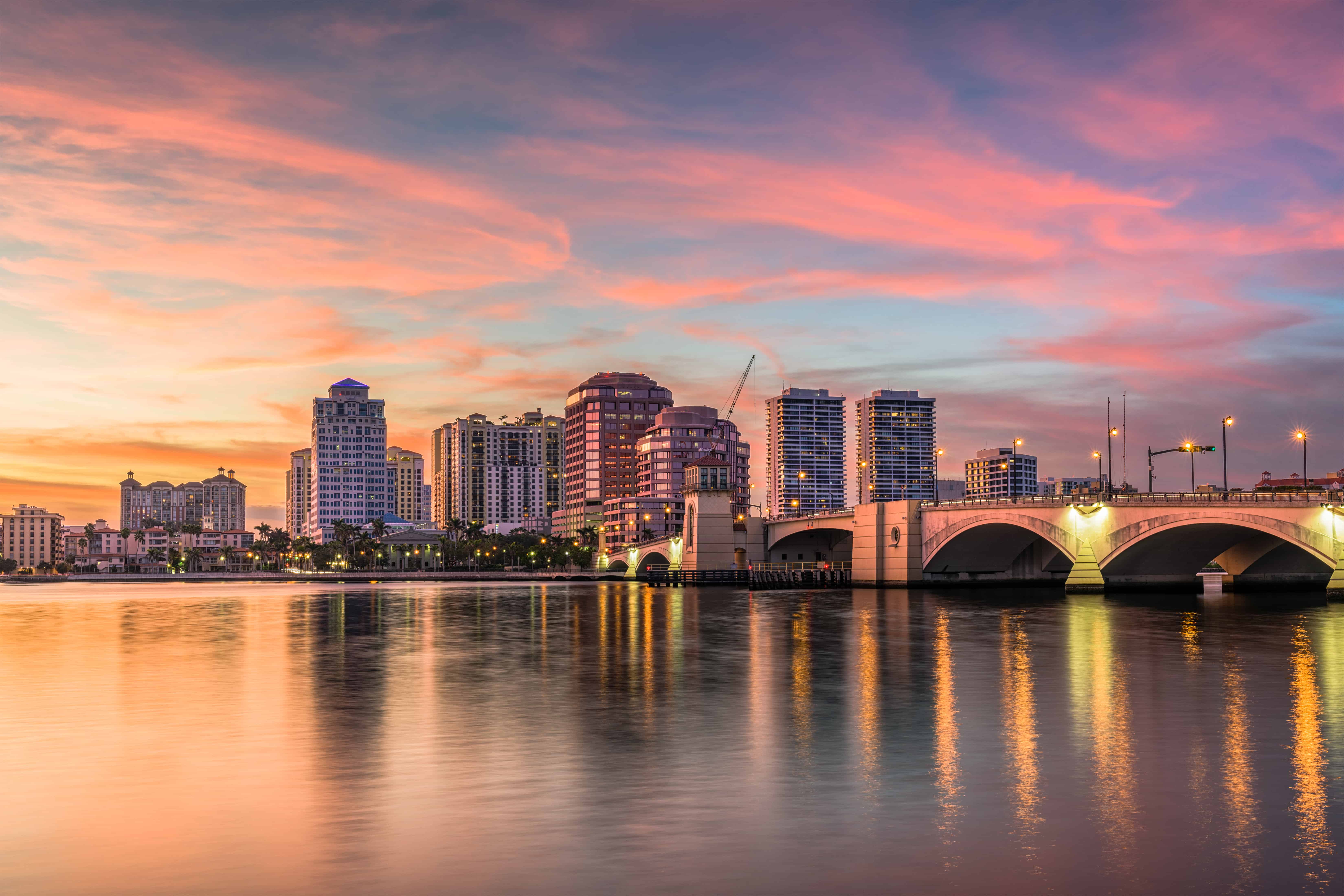 Spiaggia ad ovest della palma