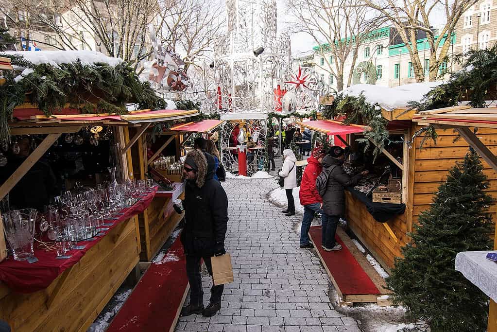 Mercatino di Natale di Quebec City