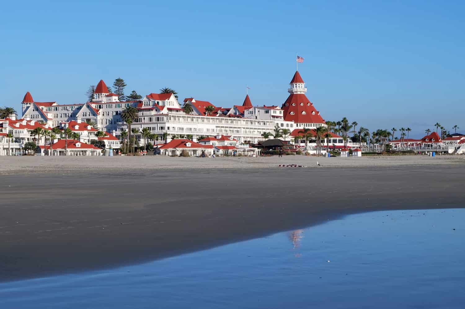 Hotel vittoriano del Coronado dove è stato girato "A qualcuno piace caldo" con Marilyn Monroe San Diego, California, Stati Uniti