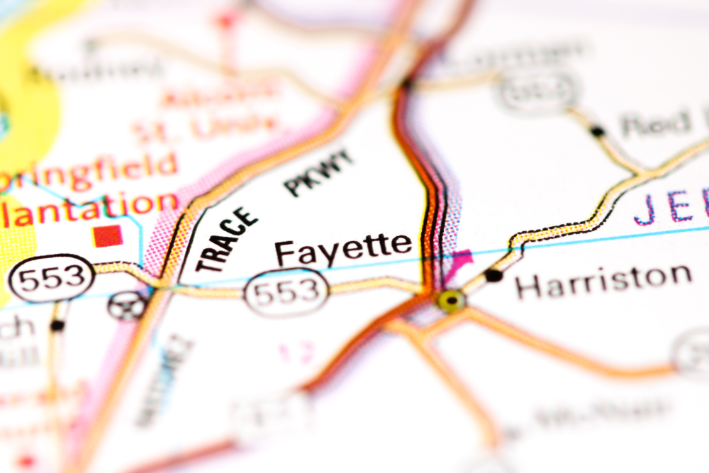 Fayette. Mississippi.ospita lo stadio Jack Spinks.