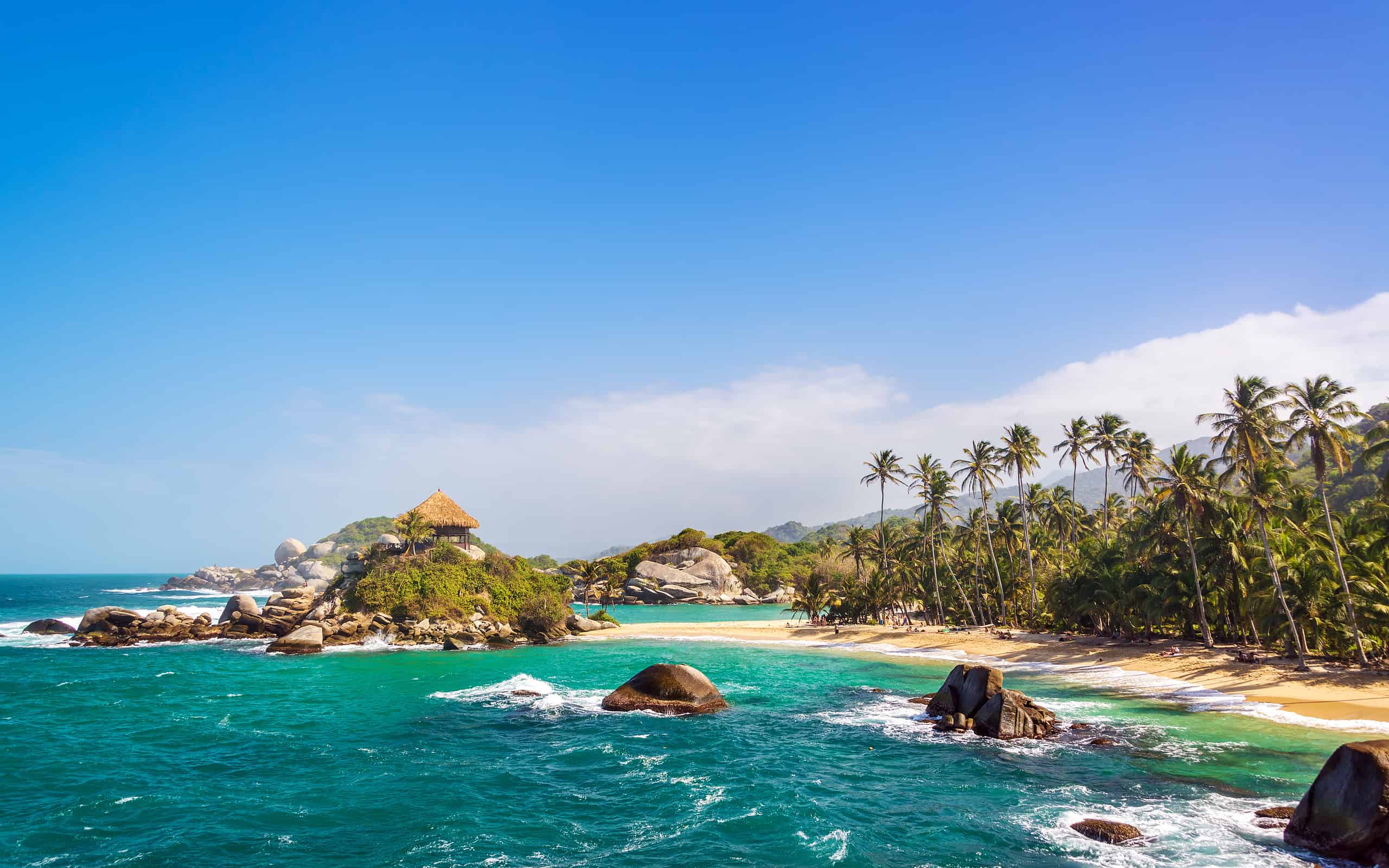 Bellissima spiaggia di Tayrona