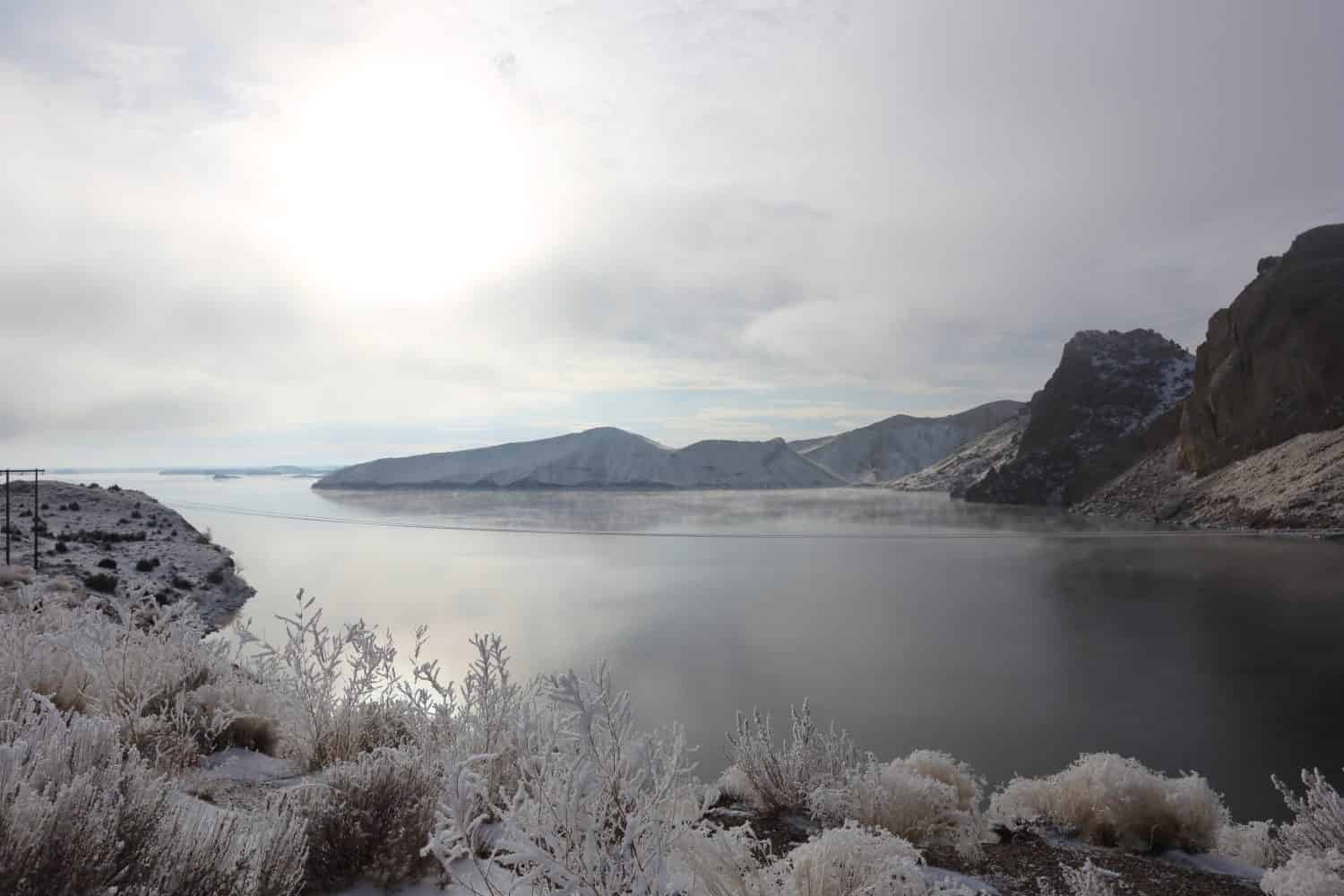 Boysen Reservoir, WyomingWind River Canyon Scenic BywayDicembre 2017