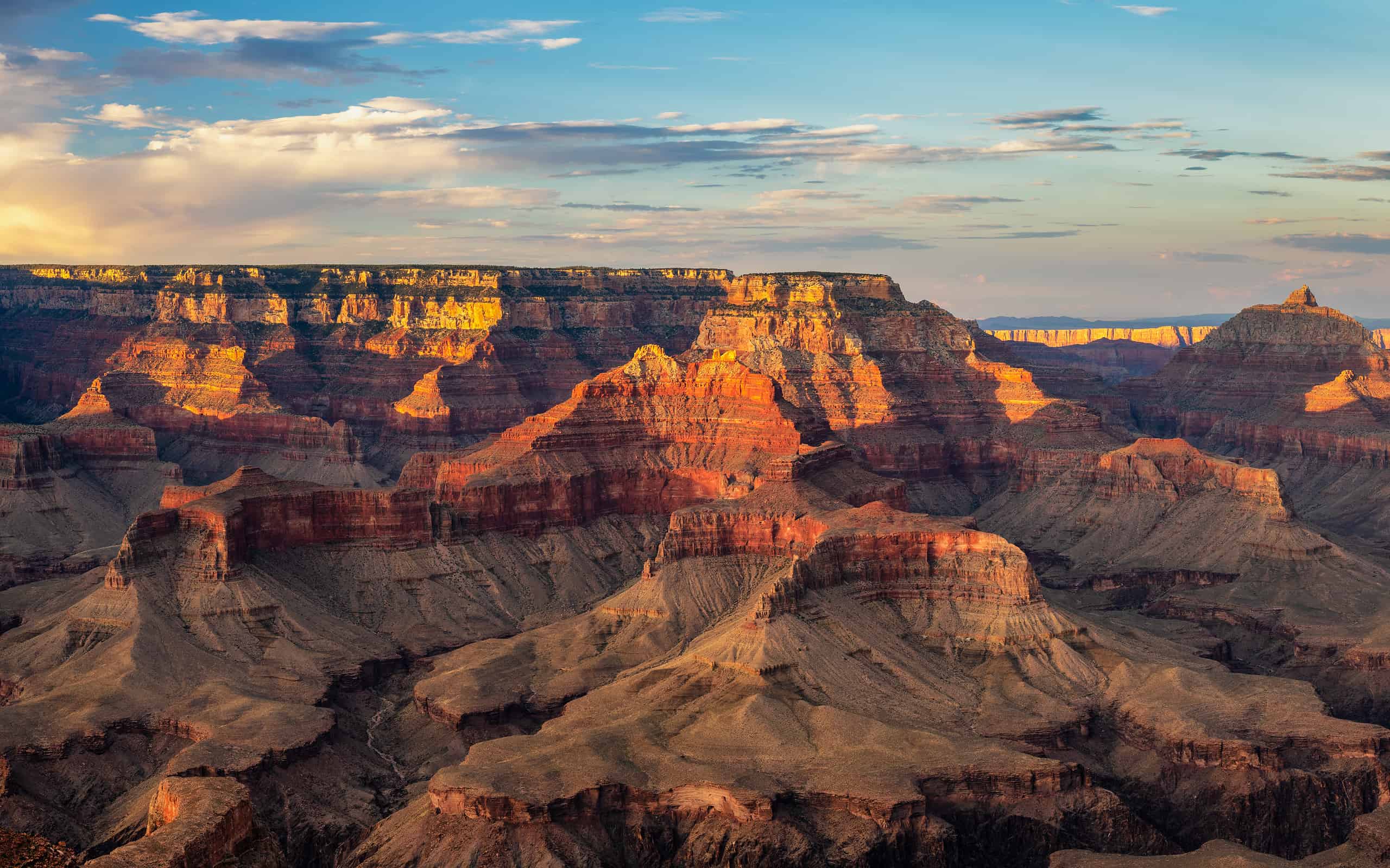 Sole al tramonto, Parco Nazionale del Grand Canyon - Shoshone Point