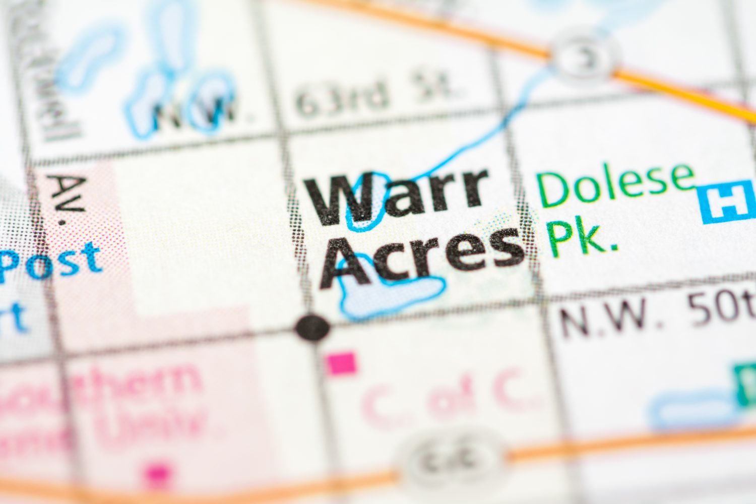 Warr Acri.  Oklahoma.  Stati Uniti d'America