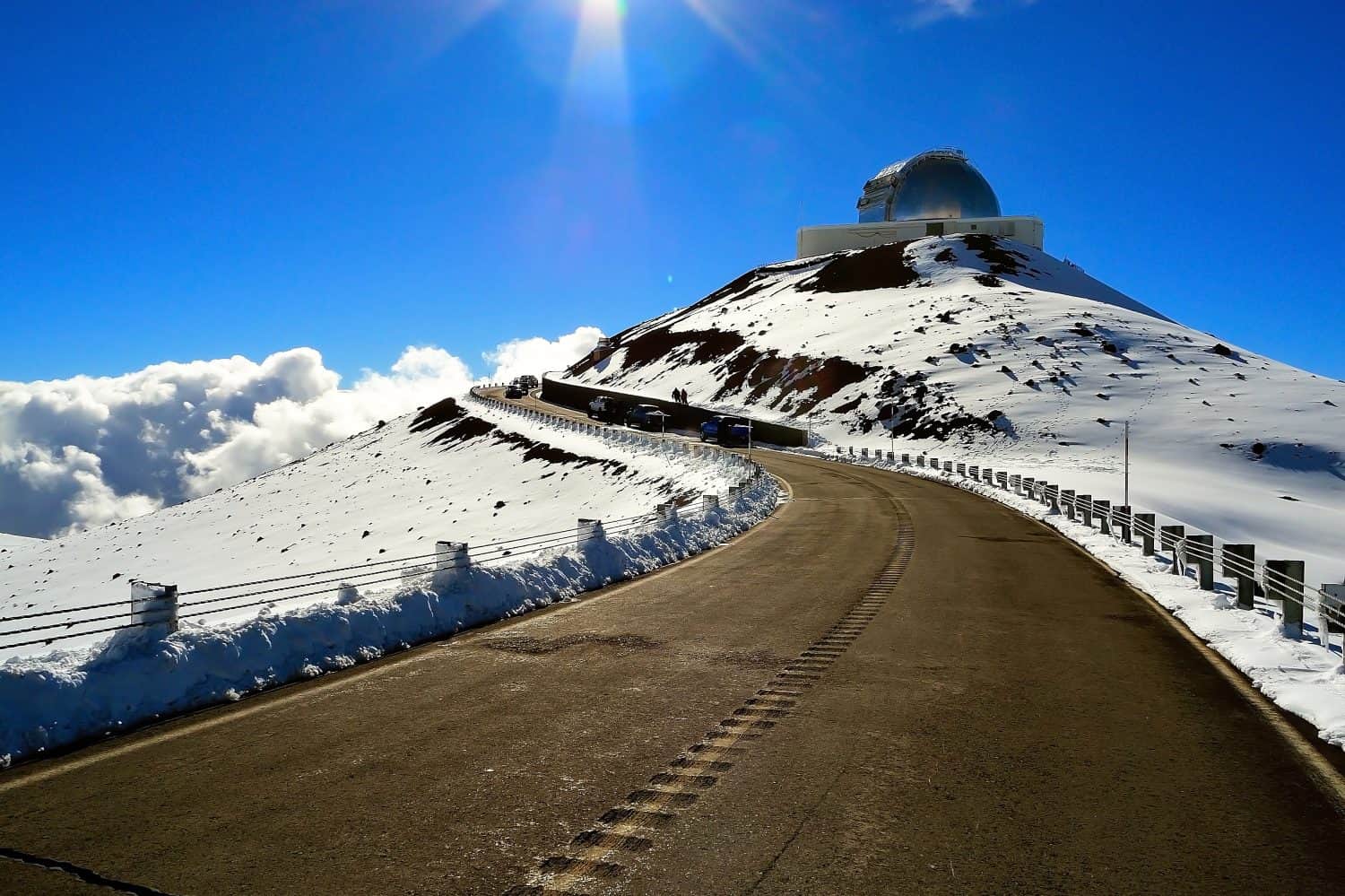 Osservatorio stradale di Mauna Kea, Hawaii Big Island