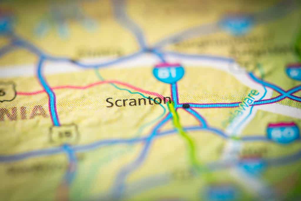 Scranton. Pennsylvania. Stati Uniti d'America