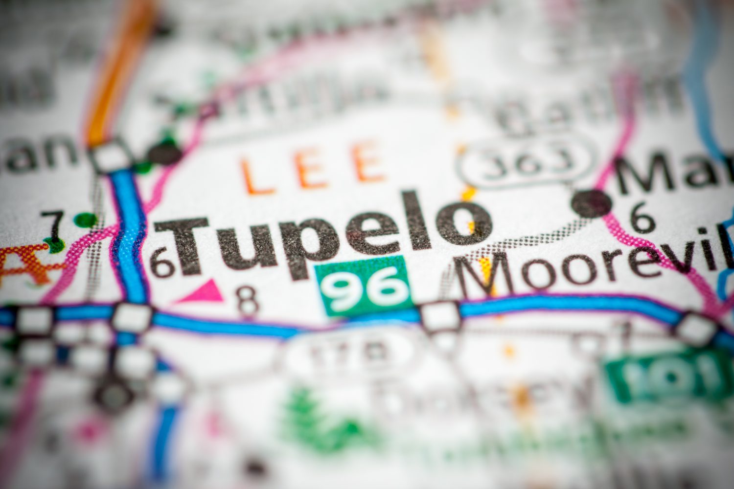 Tupelo. Mississippi. Stati Uniti d'America
