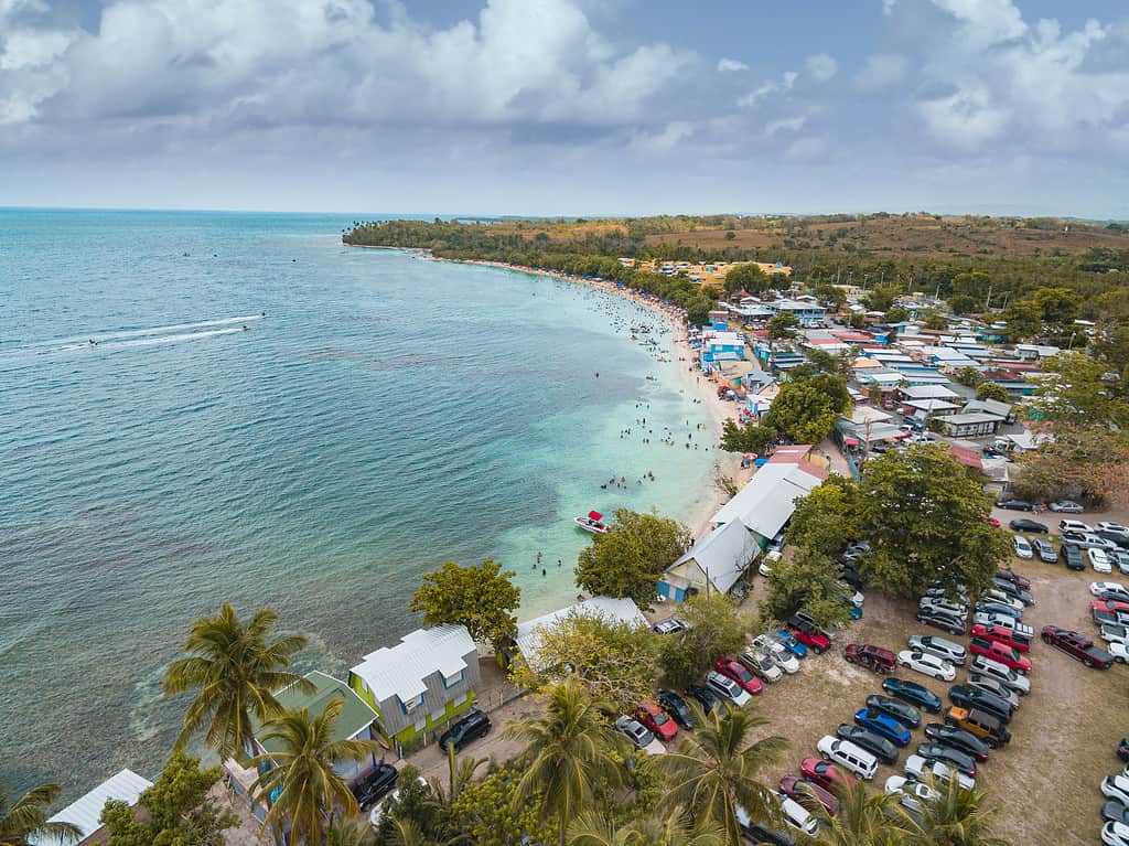 Spiaggia Buye a Cabo Rojo, Porto Rico.