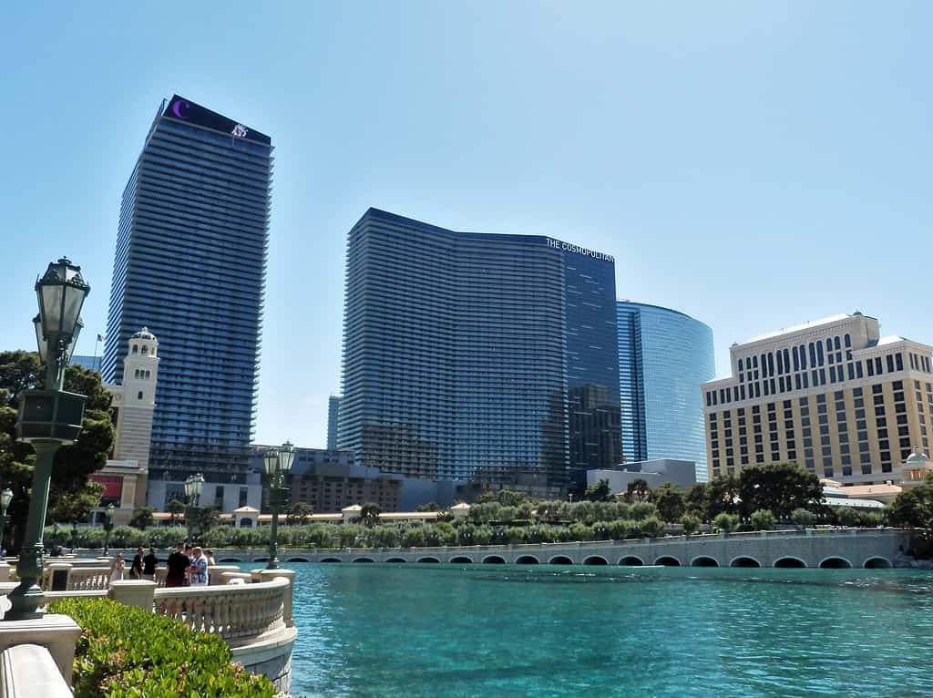 La cosmopolita Las Vegas.