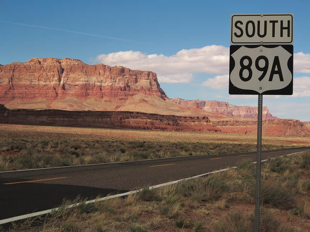 Scogliere vermiglie dell'Arizona