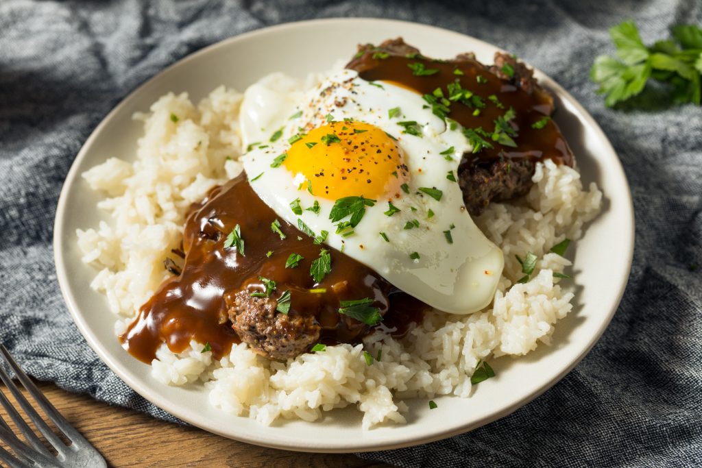 Loco Moco hawaiano fatto in casa