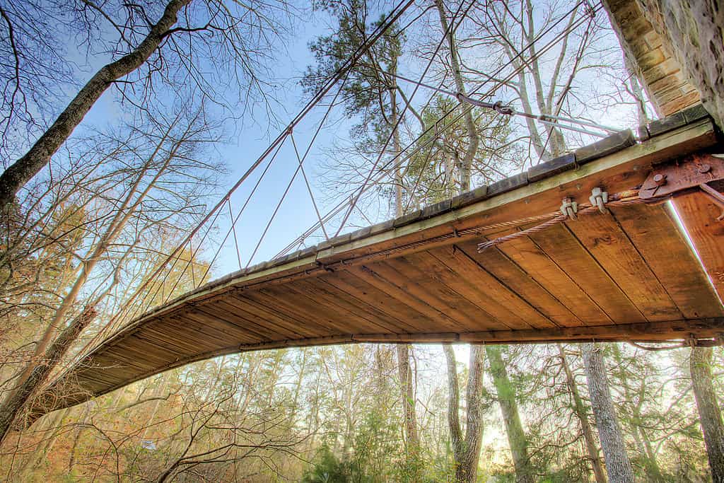 Tishomingo State Park, sentiero del Bear Creek/sentiero degli affioramenti nel Mississippi