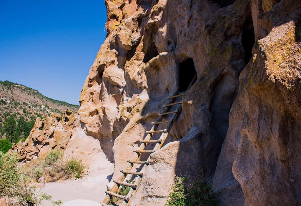 Dimora sulla scogliera di Bandelier