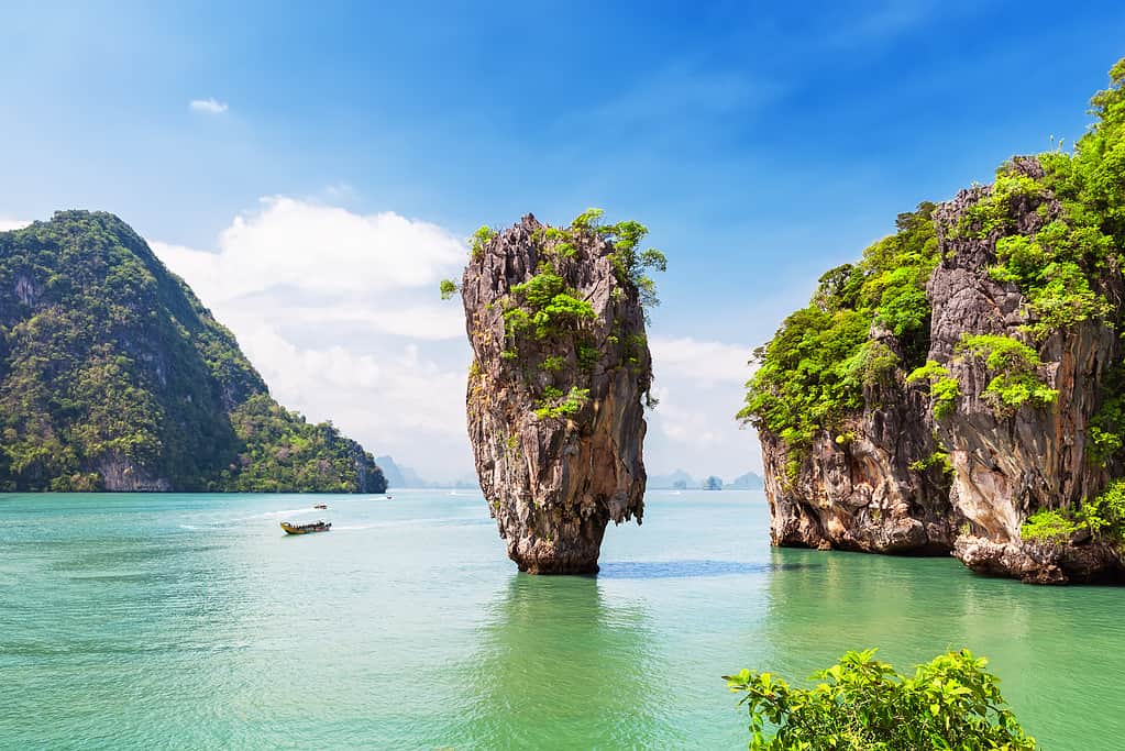 Famosa isola di James Bond vicino a Phuket