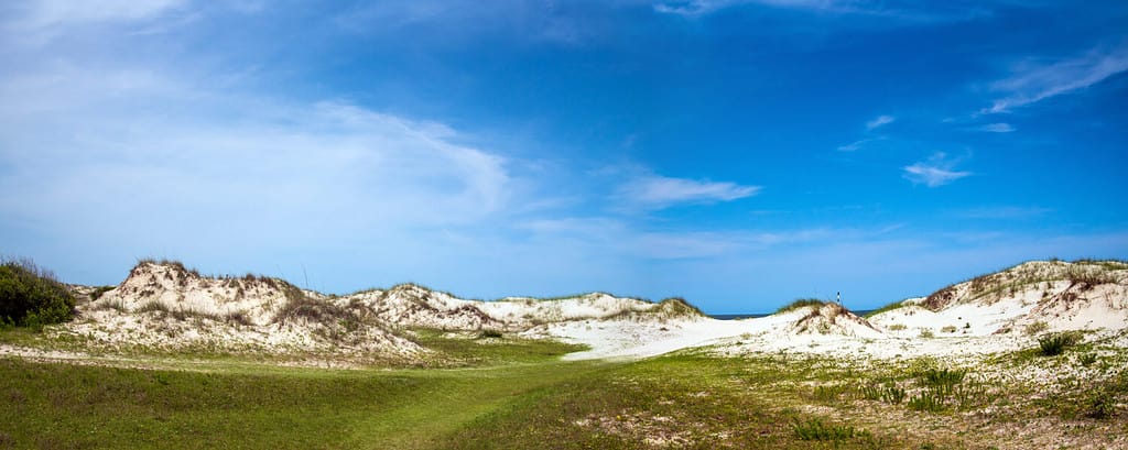 Dune di sabbia al Cumberland Island National Seashore.