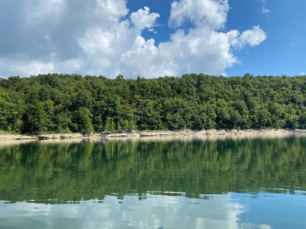 Lago Cumberland, Kentucky.