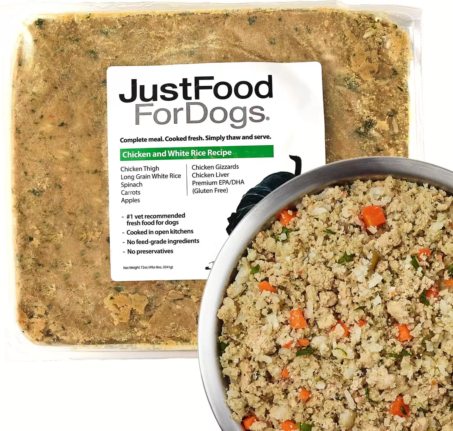 JustFoodForDogs Cibo fresco congelato per cani