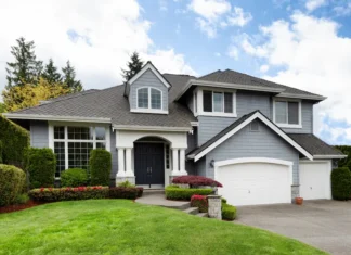 Exterior view of a well maintained home.
